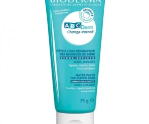 La pâte à l’eau réparatrice pour le change de bébé Bioderma ABCDerm – 75 ml